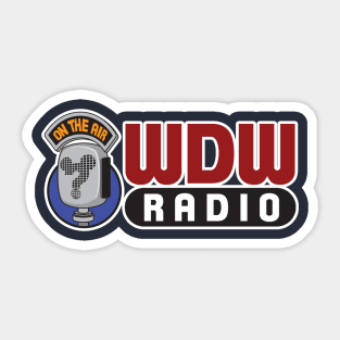 WDW Radio Pocket Logo Sticker